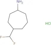 4-(Difluoromethyl)cycloheptan-1-amine hydrochloride