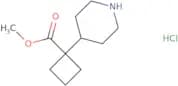 Methyl 1-(piperidin-4-yl)cyclobutane-1-carboxylate hydrochloride