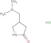 4-[(Dimethylamino)methyl]pyrrolidin-2-one hydrochloride