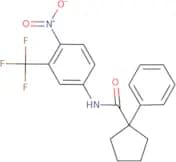 N-[4-nitro-3-(trifluoromethyl)phenyl]-1-phenylcyclopentane-1-carboxamide