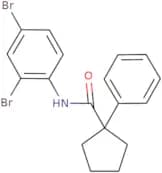 N-(2,4-dibromophenyl)(phenylcyclopentyl)formamide