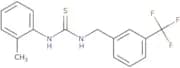 1-(2-methylphenyl)-3-((3-(trifluoromethyl)phenyl)methyl)thiourea