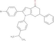 2-(4-bromophenyl)-1-(4-(isopropyl)phenyl)-6-phenyl-5,6,7-trihydroindol-4-one
