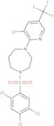 2,4,5-trichloro-1-((4-(3-chloro-5-(trifluoromethyl)(2-pyridyl))(1,4-diazaperhydroepinyl))sulfonyl)…
