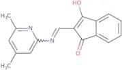 2-(((4,6-dimethyl-2-pyridyl)amino)methylene)indane-1,3-dione
