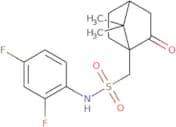 1-((((2,4-difluorophenyl)amino)sulfonyl)methyl)-7,7-dimethylbicyclo[2.2.1]heptan-2-one