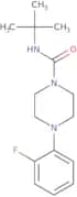 N-(tert-butyl)(4-(2-fluorophenyl)piperazinyl)formamide