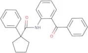 N-(2-benzoylphenyl)-1-phenylcyclopentane-1-carboxamide