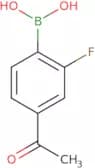 (4-Acetyl-2-fluorophenyl)boronic acid