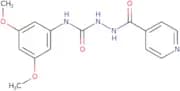 N-(3,5-dimethoxyphenyl)((4-pyridylcarbonylamino)amino)formamide