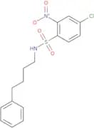 ((4-chloro-2-nitrophenyl)sulfonyl)(4-phenylbutyl)amine