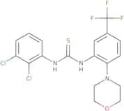 1-(2,3-dichlorophenyl)-3-(2-morpholin-4-yl-5-(trifluoromethyl)phenyl)thiourea