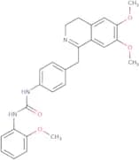 1-(4-((6,7-dimethoxy(3,4-dihydroisoquinolyl))methyl)phenyl)-3-(2-methoxyphenyl)urea