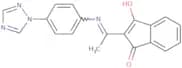 2-(((4-(1,2,4-triazolyl)phenyl)amino)ethylidene)indane-1,3-dione