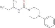 N-(methylpropyl)(4-phenylpiperazinyl)formamide