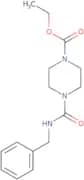 ethyl 4-(N-benzylcarbamoyl)piperazinecarboxylate