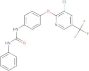 N-(4-(3-chloro-5-(trifluoromethyl)(2-pyridyloxy))phenyl)(phenylamino)formamide