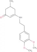 3-((2-(3,4-dimethoxyphenyl)ethyl)amino)-5-methylcyclohex-2-en-1-one