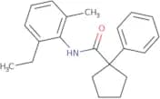 N-(2-ethyl-6-methylphenyl)-1-phenylcyclopentane-1-carboxamide