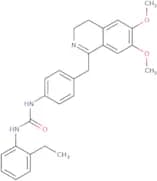 1-(4-((6,7-dimethoxy(3,4-dihydroisoquinolyl))methyl)phenyl)-3-(2-ethylphenyl)urea