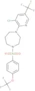 4-(3-chloro-5-(trifluoromethyl)(2-pyridyl))-1-((4-(trifluoromethoxy)phenyl)sulfonyl)-1,4-diazaperh…