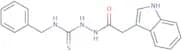1-(2-(indol-3-yl)acetyl)-4-benzylthiosemicarbazide