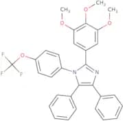 (4-(4,5-diphenyl-2-(3,4,5-trimethoxyphenyl)imidazolyl)phenoxy)trifluoromethane
