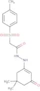 N-((5,5-dimethyl-3-oxocyclohex-1-enyl)amino)-2-((4-methylphenyl)sulfonyl)ethanamide