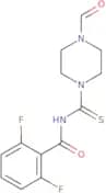 (2,6-difluorophenyl)-N-((4-formylpiperazinyl)thioxomethyl)formamide