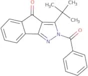 3-(tert-butyl)-2-(phenylcarbonyl)indeno[3,2-c]pyrazol-4-one