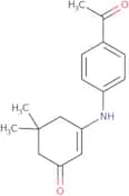 3-((4-acetylphenyl)amino)-5,5-dimethylcyclohex-2-en-1-one