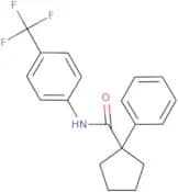 1-phenyl-N-[4-(trifluoromethyl)phenyl]cyclopentane-1-carboxamide