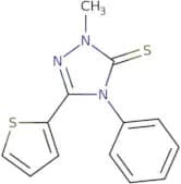 1-methyl-4-phenyl-3-(2-thienyl)-1,2,4-triazoline-5-thione