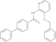 N-(3-(phenylmethoxy)(2-pyridyl))(4-phenylphenyl)formamide