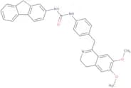 1-(4-((6,7-dimethoxy(3,4-dihydroisoquinolyl))methyl)phenyl)-3-(fluoren-2-yl)urea