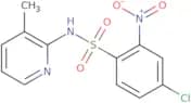 ((4-chloro-2-nitrophenyl)sulfonyl)(3-methyl(2-pyridyl))amine