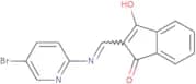 2-(((5-bromo-2-pyridyl)amino)methylene)indane-1,3-dione