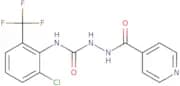 N-(6-chloro-2-(trifluoromethyl)phenyl)((4-pyridylcarbonylamino)amino)formamide