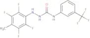 1-(2,3,5,6-tetrafluoro-4-methylphenyl)-4-(3-(trifluoromethyl)phenyl)semicarbazide