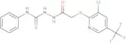 2-(3-chloro-5-(trifluoromethyl)(2-pyridylthio))-N-(((phenylamino)thioxomethyl)amino)ethanamide