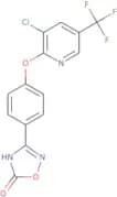 3-(4-(3-chloro-5-(trifluoromethyl)-2-pyridyloxy)phenyl)-1,2,4-oxadiazolin-5-one