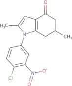 1-(4-chloro-3-nitrophenyl)-2,6-dimethyl-5,6,7-trihydroindol-4-one