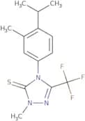 1-methyl-4-(3-methyl-4-(isopropyl)phenyl)-3-(trifluoromethyl)-1,2,4-triazoline-5-thione