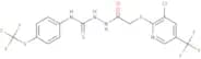 1-(2-(3-chloro-5-(trifluoromethyl)(2-pyridylthio))acetyl)-4-(4-(trifluoromethylthio)phenyl)thiosem…