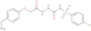1-(2-(4-ethylphenoxy)acetyl)-4-((4-chlorophenyl)sulfonyl)semicarbazide