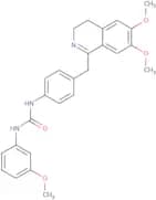 1-(4-((6,7-dimethoxy(3,4-dihydroisoquinolyl))methyl)phenyl)-3-(3-methoxyphenyl)urea