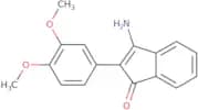 3-amino-2-(3,4-dimethoxyphenyl)inden-1-one