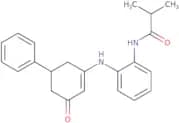 2-methyl-N-(2-((3-oxo-5-phenylcyclohex-1-enyl)amino)phenyl)propanamide