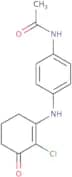 N-(4-((2-chloro-3-oxocyclohex-1-enyl)amino)phenyl)ethanamide