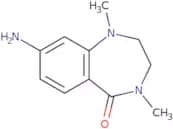 8-Amino-1,4-dimethyl-2,3,4,5-tetrahydro-1H-1,4-benzodiazepin-5-one